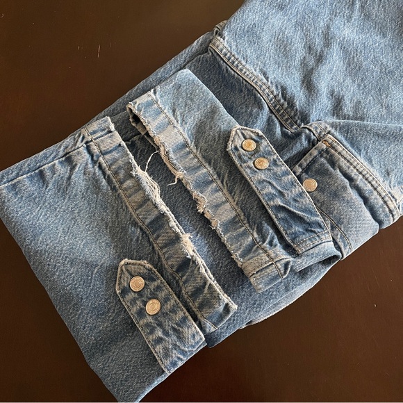 FP WE THE FREE Marx Slouchy High Rise Carpenter Straight Wide Leg Boyfriend Jean - Picture 4 of 8